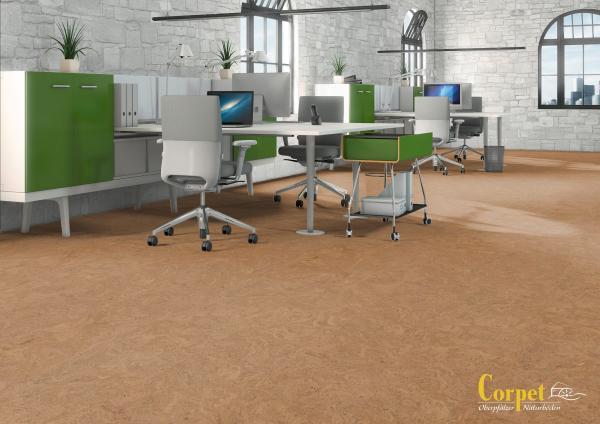 Kork Eco Dekor Madeira natur versiegelt 1,95m²/Paket